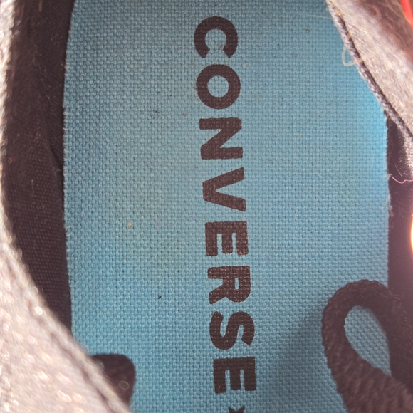 Converse Low Black Sneakers with Rainbow Soles - Picture 7 of 7